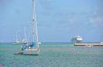Navio-cruzeiro em Marigot, - St. Martin